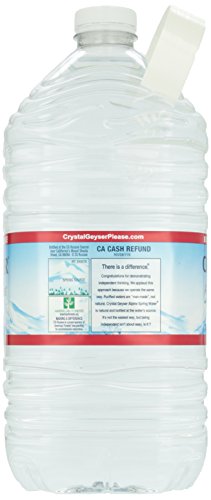 crystal geyser alpine spring water gallon