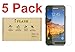 IFLASH [5 Pack] Tempered Glass Screen Protector For Samsung Galaxy S7 Active (NOT S7 Model) - Crystal Clear / 2.5D Rounded Edges / 9H Hardness/Scratch Proof/Bubble Free/Oleophobic