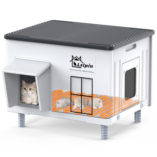 Yoheadi Heated Outdoor Cat House