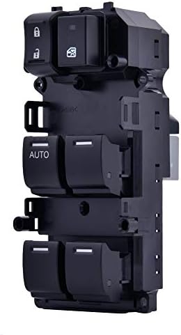 Ai CAR FUN Electric Power Window Master Control Switch Front Driver Side Fits for 08-12 Honda Accord