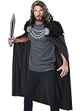 Adult Wolf Clan Warrior Cape Costume