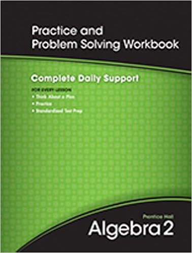 High School Math 2011 Algebra 2 All In One Student Workbook Grade 10 11 Savvas Learning Co 9780133688894 Amazon Com Books