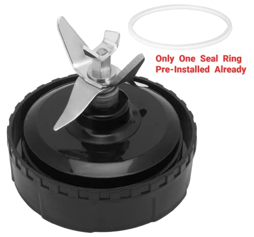 Replacement 6 Fins Blade for Ninja Blender 16 oz Cup Compatible with BL660 1100w, BL771 30, BL770 1500w, BL780CO BL663 BL663CO BL665Q BL740 BL773 BL780