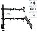VIVO Full Motion Monitor and Laptop Desk Mount Articulating Double Center Arm Joint VESA Stand | Fits up to 32 inch Screen (STAND-V102C)thumb 2