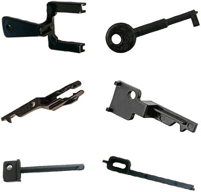 FireProtectionShop 6pc Engineer Pack Test Keys Gent KAC Fulleon Fike Menvier