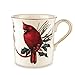 Lenox 6049837 Winter Greetings Cardinal Mug, 1 Count (Pack of 1), Red & Green