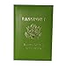 Travel Passport Holder Cover Case Genuine Leather Wallet ID Card Case Trip US