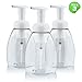 [10oz] Foaming Soap Dispenser Bottles - Chalk Labels & Pen Included - Perfect for Liquid Soap & Castile Foaming Hand Soap on Kitchen and Bathroom Sinks - Easy Press Pump for Adults & Kids [3 Pack]