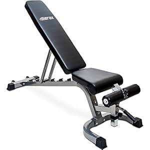 amazon.com : merax deluxe foldable utility weight bench