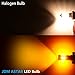 JDM ASTAR Bright Amber PX Chips 5202 5201 LED Fog Light Bulbs