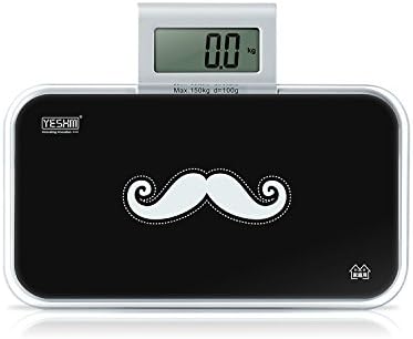 YESHM Auto Step-On Mini Digital Bathroom Scale YHB1004-WH19
