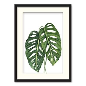 SIGNFORD Black Framed Canvas Wall Art Nordic Style...