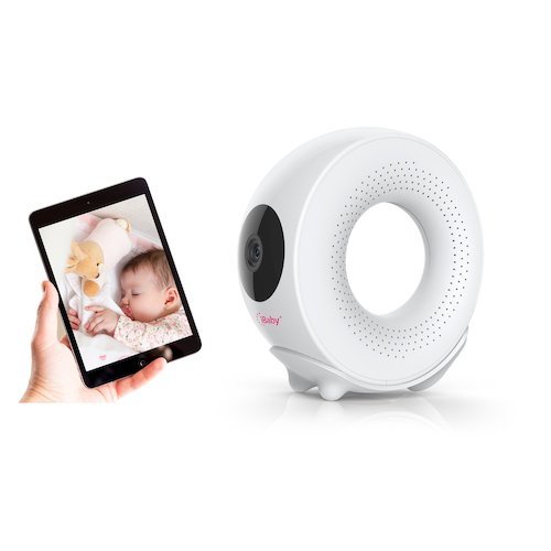 iBaby Baby Monitor M2S Plus, 1080p Full HD Wi-Fi Digital Video Home Camera with Temp & Humidity Detector and Sound and Motion Alerts, Night Vision Camera, iPhone and Android