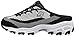 Skechers Sport Women's D'Lites a New Leaf Fashion Sneaker, Black/White Knit, 7.5 M US