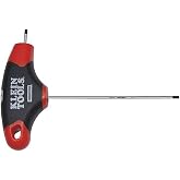 KLEIN TOOLS JTH4E08 1/8-Inch Hex Key with Journeyman T-Handle, 4-Inch