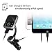 Ecandy Car Bluetooth FM Transmitter LCD Display Wireless Car MP3 Radio Adapter Handsfree Car Kit with USB Charge Music Control for iPhone 6 iPod,Android Smart Cell phone and Other Devices