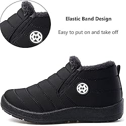 Eagsouni Womens Winter Snow Boots Warm Ankle
