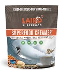 Laird Superfood Original Creamer with Functional Mushrooms - Nourishing and Energizing Non-Dairy Coffee Creamer, 8oz Bag