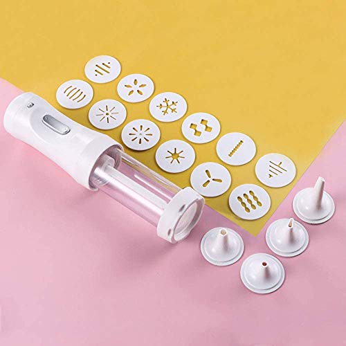 Electric Cookie Press Gun, Cookie Maker Kit Electric Cookie Decorating