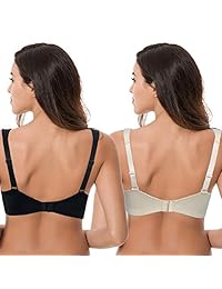 Sujetador sin aros para dama con encaje bordado