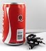 Coca-Cola Can Mini Audio Stereo/MP3 Player Speaker with USB Recharge