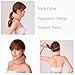 Jimugor Cervical Neck Collar,Ergonomic Neck Support Brace for Men, Women and Sleeping，Neck Pain Relief (Beige, Medium)