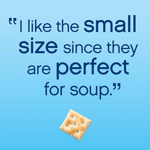 PREMIUM ORIGINAL MINI SALTINE CRACKERS, LUNCH SNACKS, 11 OZ