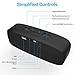 Bluetooth Speaker,LENRUE Wireless Portable Travel Speaker with Superior Sound,10-hour Playtime,Build-in Mic,Hands-free Call,3W Dual-Driver2,AUX Line,and TF Card, 1500mAH for echo dot