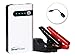 Infinity Light 400A 12000mAh 12V Portable Car Jump Starter Lithium Battery Charger USB Phone Power Bank Auto Booster Power Pack,Smart Protection Clamps,LED Flashlight +Cigarette Lighter Socket Adapter