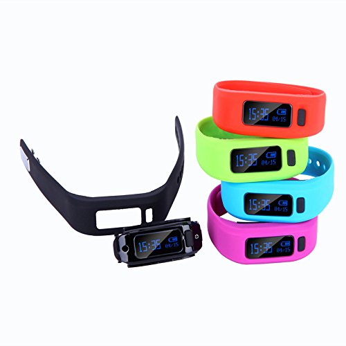 AGPtEK Moving up2 Smart Wristband Activity Tracker Bluetooth V4.0 Smart Sport Bracelet with Pedometer / Sleep Monitoring / Tracking Calorie/ Remote Capture Compatible for Android SAMSUNG HTC SONY LG and IOS Iphone 6/6s/6sPLUS/7/7PLUS