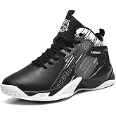 CJSPORX Men's Basketball Shoes Breathable Non-Slip Sneakers Fashionable Sports
