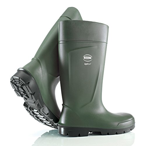 steel toe boots with air bubble