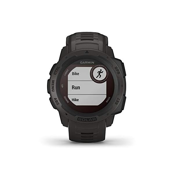 Garmin-Instinct-Solar-Solar-powered-Rugged-Outdoor-Smartwatch-Built-in-Sports-Apps-and-Health-Monitoring-Graphite Garmin Instinct Solar, Solar-powered Rugged Outdoor Smartwatch, Built-in Sports Apps and Health Monitoring, Graphite