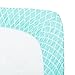 Crib Sheets, 2 Pack Mint Quatrefoil & Elephants Fitted Soft Jersey Cotton Cover