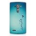 kwmobile TPU Silicone Case for LG G4 - Soft Flexible Shock Absorbent Protective Phone Cover - Smile Blue/Turquoise