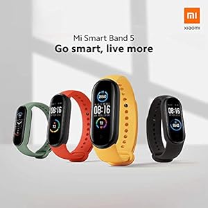 Xiaomi Band 5 Orologio Fitness Tracker Con Cardiofrequenzimetro Da Polso, Nero - immagine 4