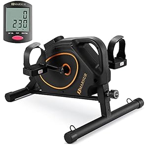 Mini-Exercise-Bike-Pedal-Exerciser-Under-Desk-Bikes-Stationary-Magnetic-Cycle-Home-Office-Portable-Workout-Equipment-8-Levels-Adjustable-Tension-Resistance-Bands-Included Mini Exercise Bike Pedal Exerciser Under Desk Bikes Stationary Magnetic Cycle Home Office Portable Workout Equipment 8 Levels Adjustable Tension (Resistance Bands Included)