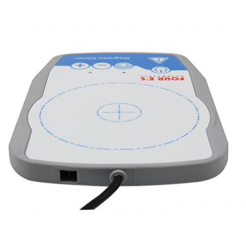 Four E's Scientific Ultra-flat Magnetic Mini-Stirrer with Stirrer Bar 15-1500rpm,US Plug