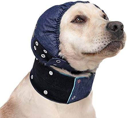 MPS Medical Pet Shirt, Head Cover for Dogs Medium, Blue