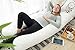 Meiz Pregnancy Pillow, U Shaped Pregnancy Pillow for Sleeping, Maternity Pillow for Pregnant Women (White, 55 in)