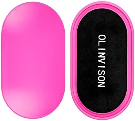OLINVISON Gliding Discs for Exercise Sliders Discs, Abdominal Exercise Sliders Gliding Discs, Pink Exercise Gliding for Carpet, Furniture Sliders Perfect for Moving Heavy Furniture Easily