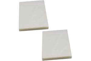 EXCEART 200pcs Laminating Pouches Thermal Laminating Film Rolls Clear Laminating Pouches Sheets (0.055mm, 3 Inch)