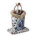 Smart Essentials Upright Floral Eyeglasses Holder Stand Soft Plush Lining Case Rest For Desktop Car