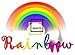 Mavo Rainbow Big Car Bows 23'' Red and Pink Large Ribbon Pull Bows Huge and Beautiful Giant Bow for New Vehicle Birthday Presents,Weddings and Pretty Decorations with Suction Cup