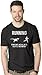 Mens Running Motivation T shirt Funny Running T shirts Sarcasm Humor Run Novelty Tees (Black) L