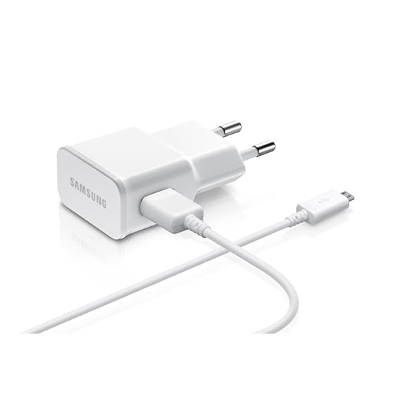Samsung ETAU90EWE 2 Pin Charger with ECB-DU4AWE Data cable