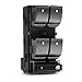 Power Window Switch 20945129 Compatible with Chevy Silverado 2007-2013 GMC Sierra 1500 2500HD 3500HD Yukon Chevrolet Traverse HHR Front Left Driver Power Master Control
