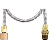 Dormont 20-3132-48B Gas Dryer 1/2-Inch Diameter Connector, 48-Inch Length