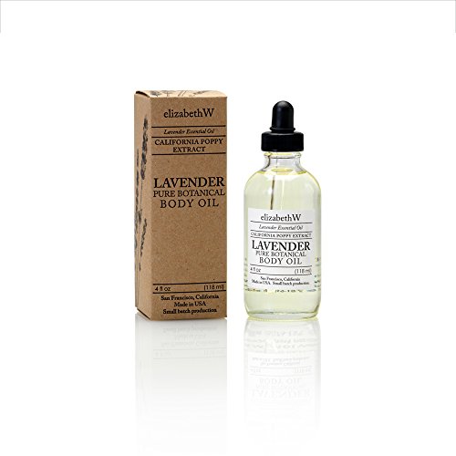 elizabethW Lavender Body Oil - 4 ounces