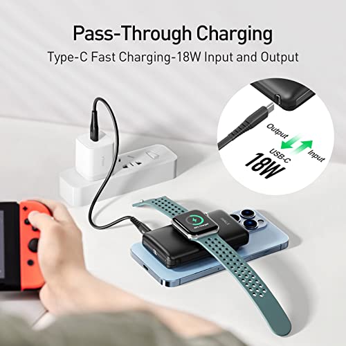 iWALK MAGX Wireless Power Bank with Apple Watch Charger